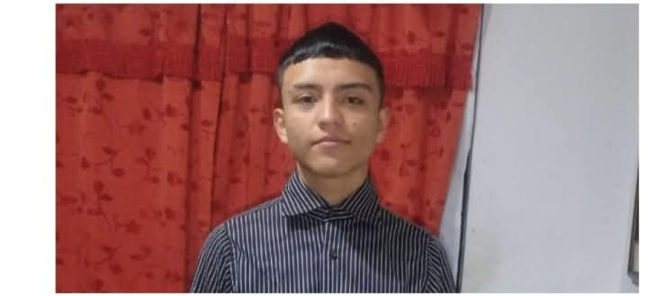 Samuel Pinzón Zambrano, de 16 años.