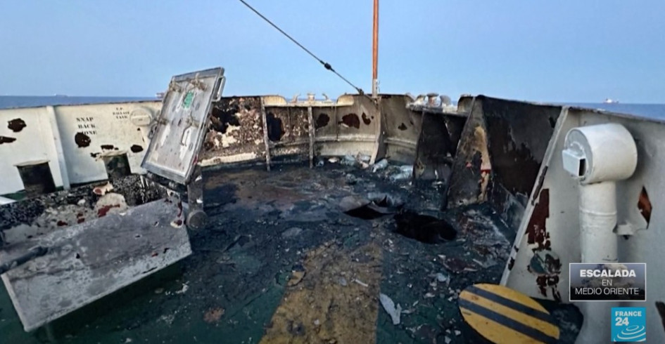 La Cancillería de Colombia aclaró que las periodistas de este país Alejandra Cuéllar y Diana Carolina Alfonso no viajaban en el buque de Flotilla de la Libertad