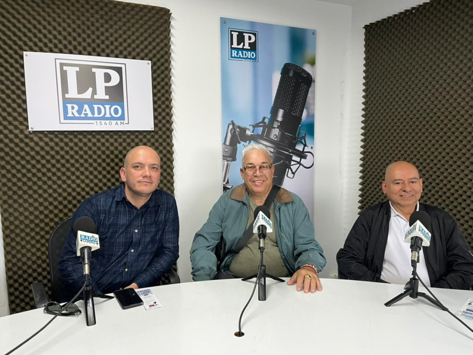   Germán Augusto Cano, Emilio Morales y Luis Guillermo Morales 