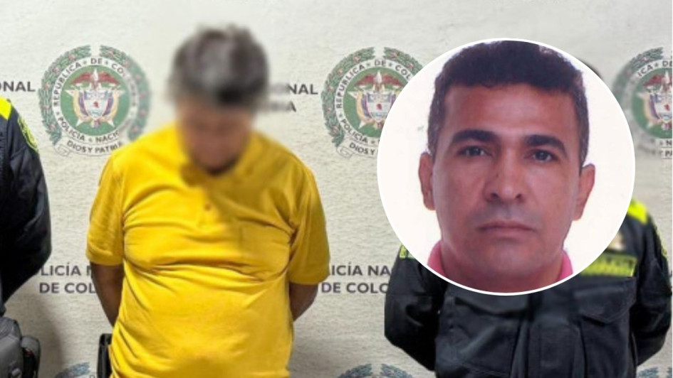 La víctima del homicidio y su posible asesino. 