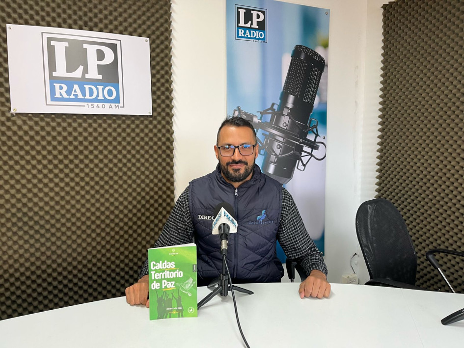 Johan Sebastián Parra, director de la Fundación Cultural Cazarelatos. ​​​​​​​