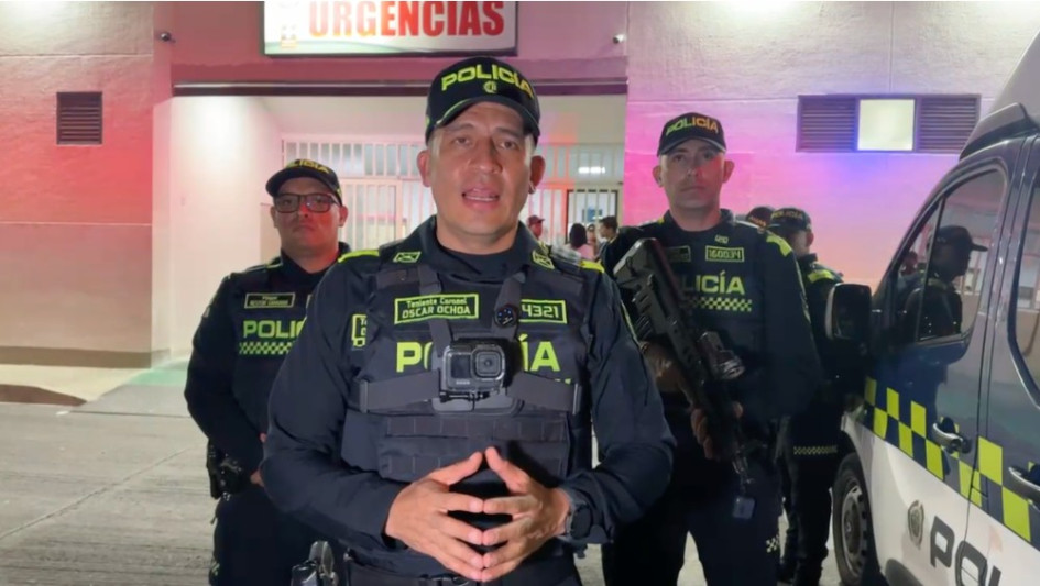 Una menor de 10 años de edad fue impactada por una bala en su pierna izquierda, un ataque sicarial en la Avenida Ferrocarril de Pereira 