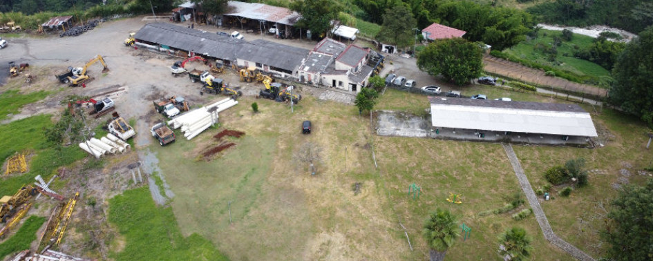 Este es el terreno de La Alquería, ubicado en la carretera que conduce hacia Llanitos (Villamaría), para construir el Parque de las Flores.