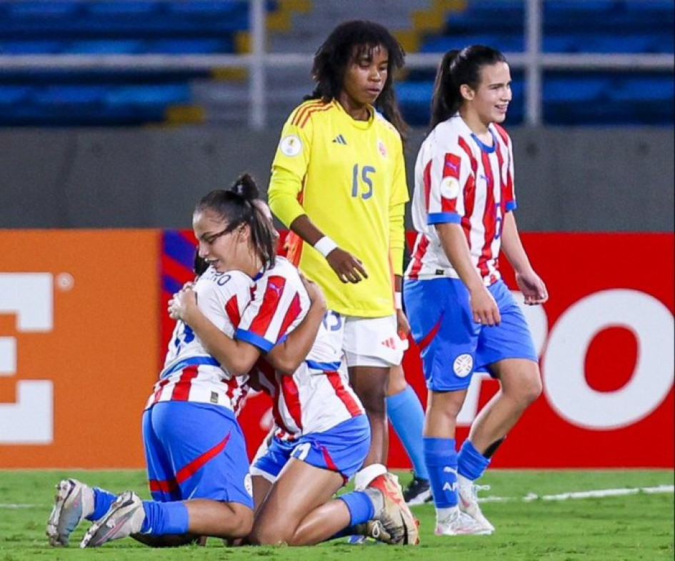 La Selección Colombia perdió con Paraguay en la cuarta fecha del hexagonal final Sudamericano Sub-17 Femenino, que se disputa en Cali.