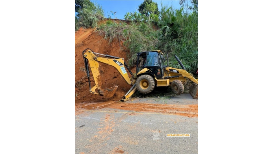 Habilitan paso a un carril en la vía que conecta los municipios de Buenavista, Génova y Caicedonia.