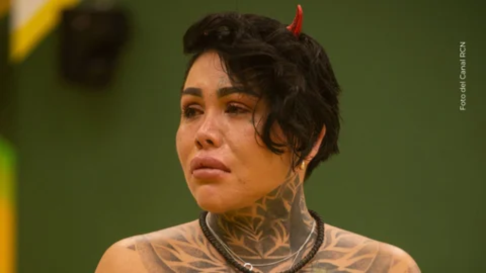 Foto | Cortesía | LA PATRIA   Yina Calderón rompió en llanto en televisión nacional.