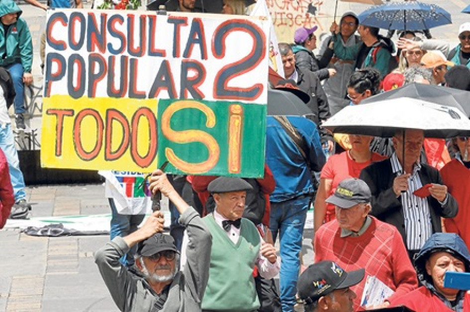 Hubo manifestaciones convocadas por centrales obreras para apoyar la reforma laboral y pedir al Senado que apruebe el texto original.