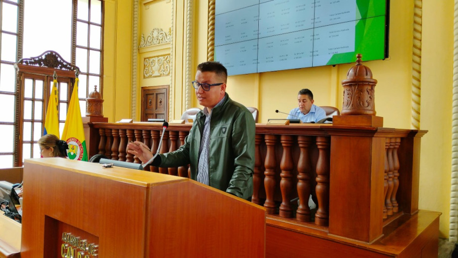 Cristian Camilo Gallego, gerente del Hospital San José.