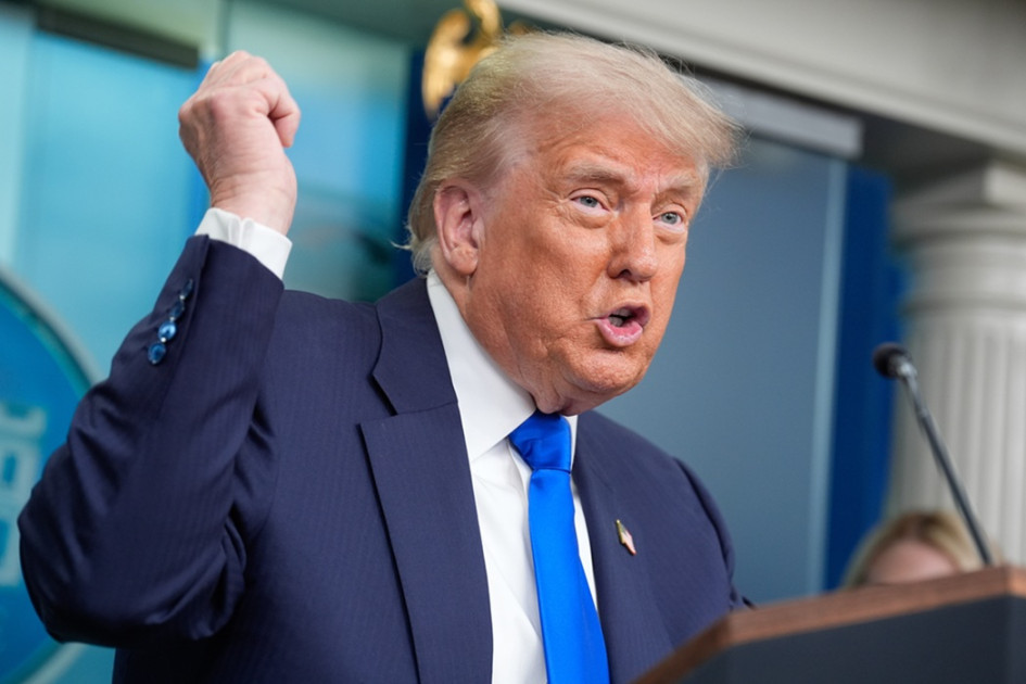 Foto | EFE | LA PATRIA El presidente de Estados Unidos, Donald Trump.