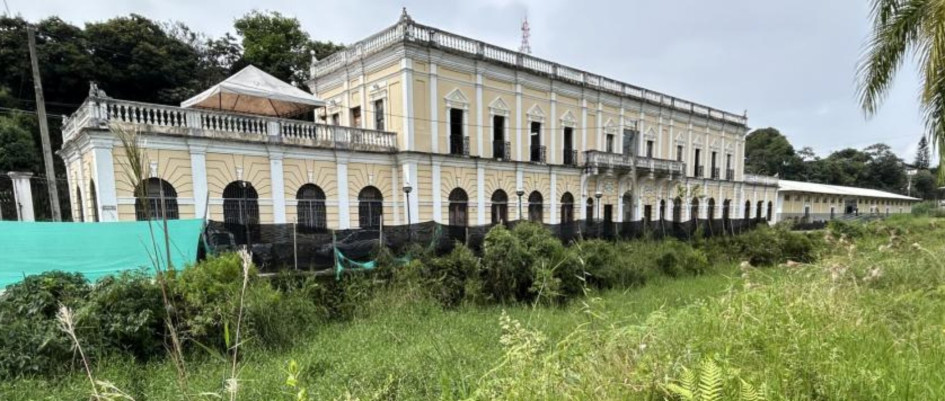 La estación del tren en Armenia. 