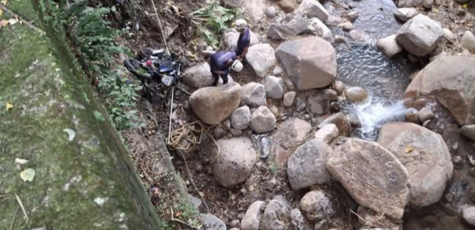 El accidente fue en Supía