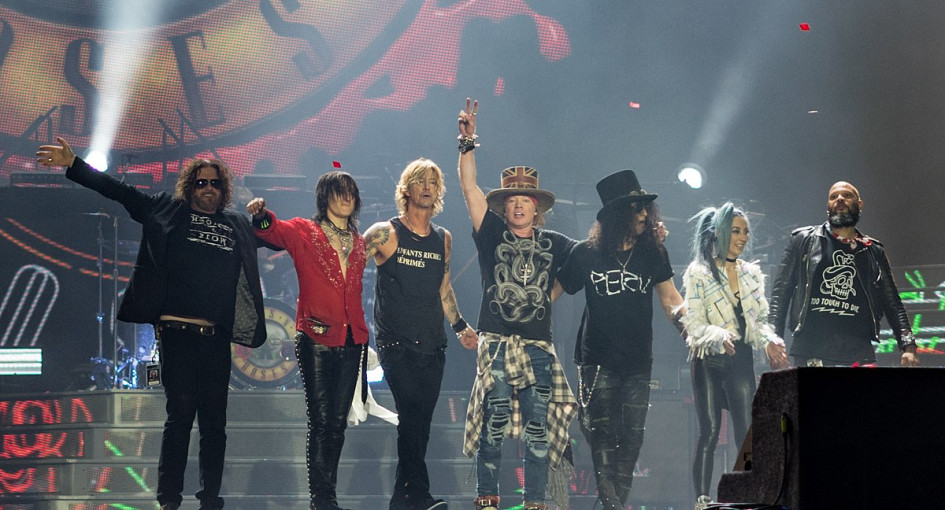 Guns N' Roses estará en octubre en conciertos en Bogotá y Medellín.