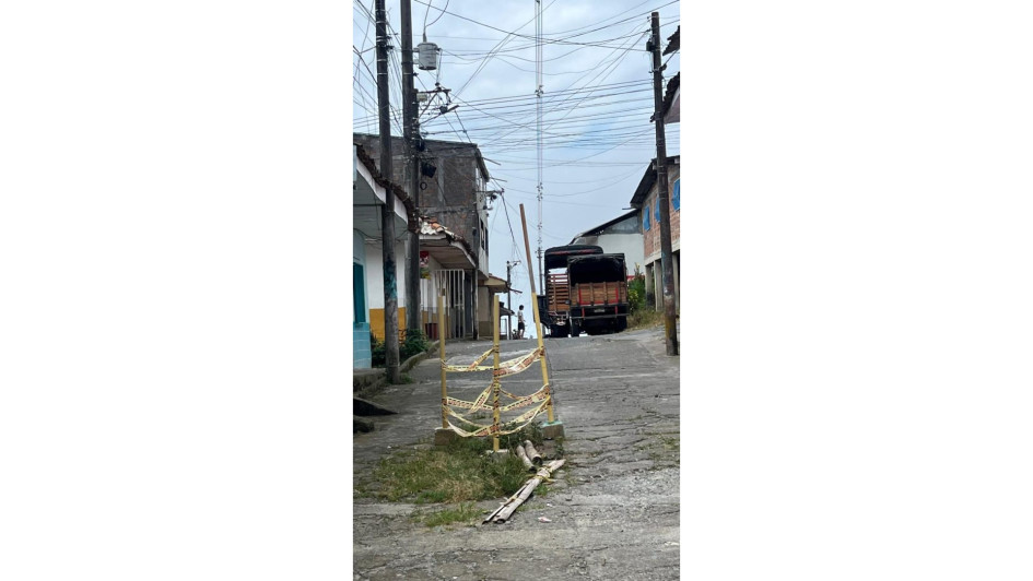 Este es el hueco ubicado en la carrera 2 de Anserma.