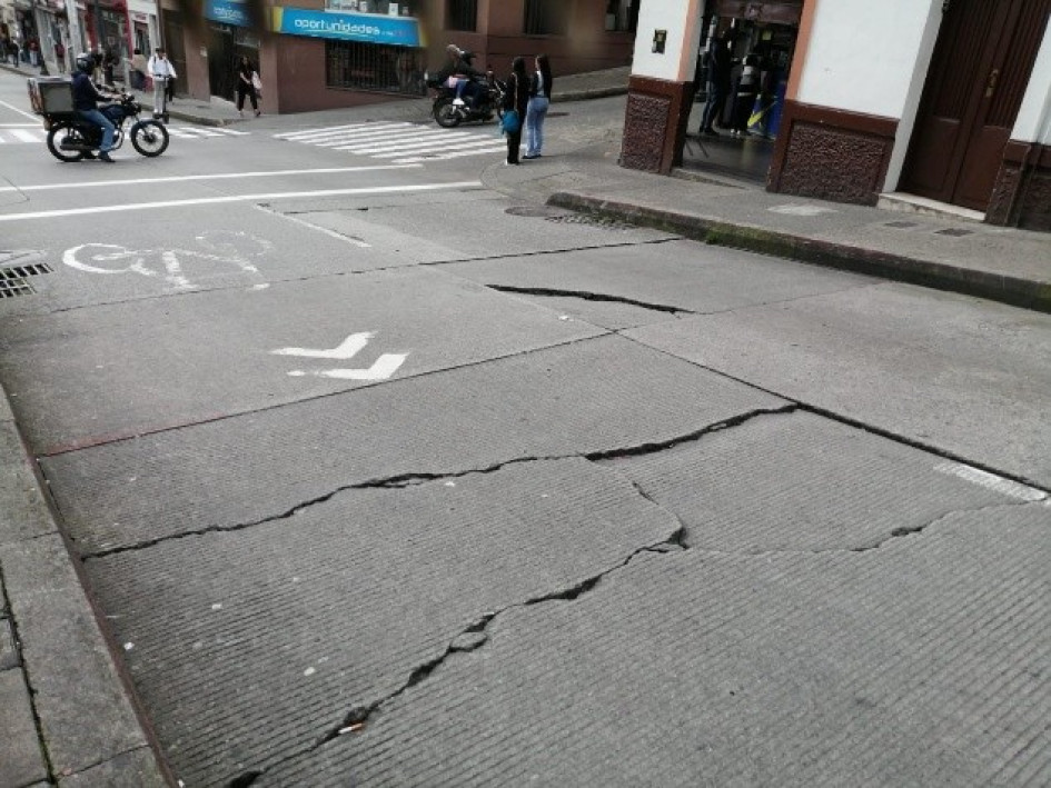 El punto crítico en la carrera 22.