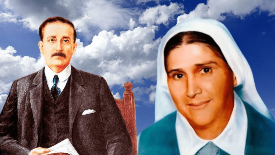 el médico laico José Gregorio Hernández y la religiosa Carmen Rendiles