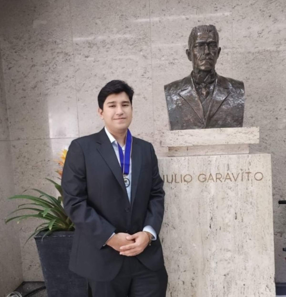 Juan Manuel, estudiante de la Universidad Autónoma de Manizales. 