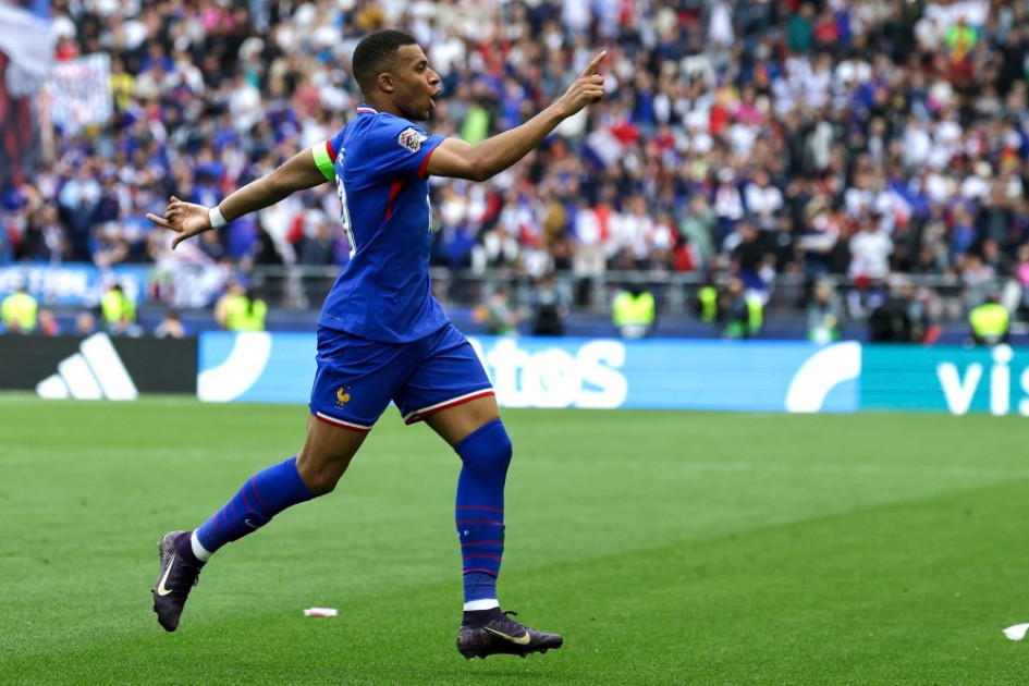 El futbolista francés Kilyan Mbappé. 
