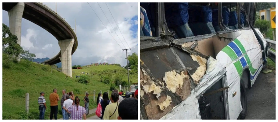Intensifican controles tras tragedia en puente helicoidal de Armenia