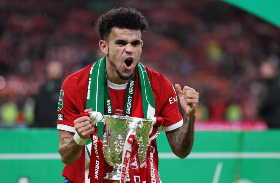 Luis Díaz, estrella de la selección Colombia y el Liverpool.