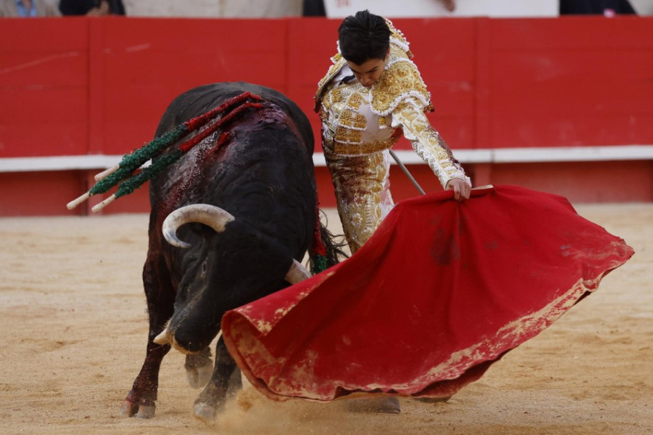 Natural de Marco Pérez en la Feria de Pentecostés en Nimes (Francia). 