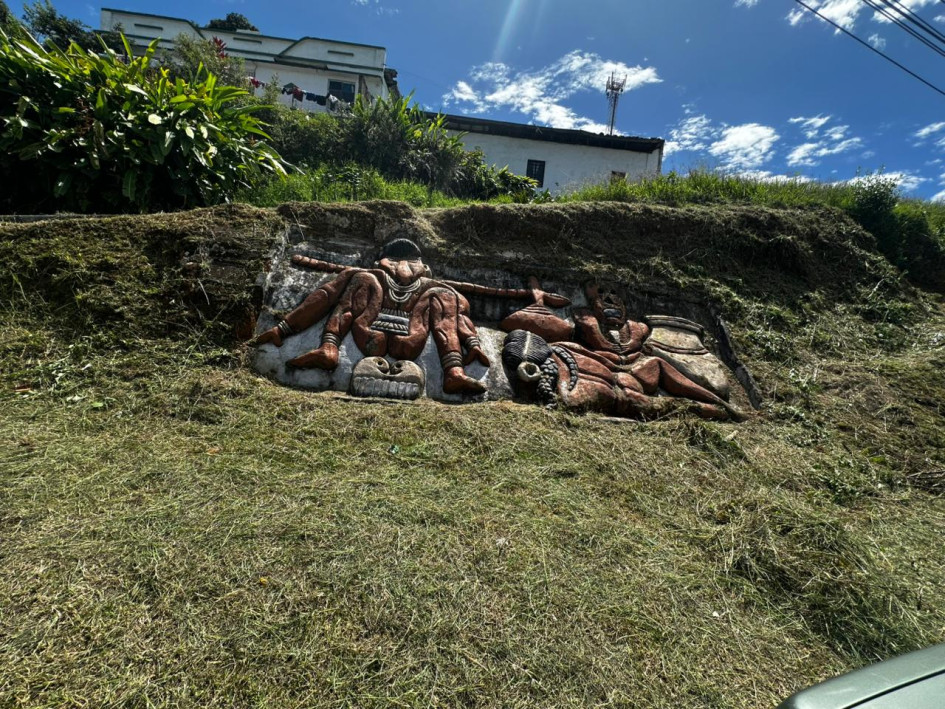 Así quedó la obra luego de la intervención. 