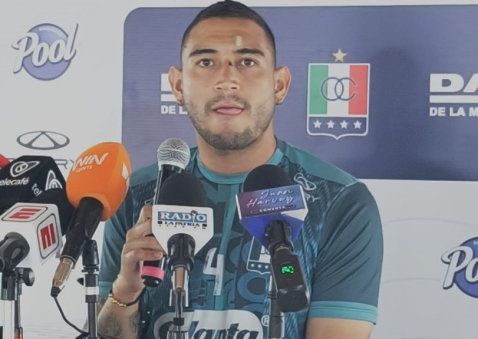 Mateo Rodas, figura también con el Once Caldas el domingo pasado ante el Atlético Nacional. Este jueves tendrá su titularidad ante Independiente Santa Fe en Palogrande.