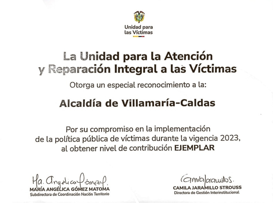 Foto | Tomada de Facebook Alcaldía de Villamaría | LA PATRIA