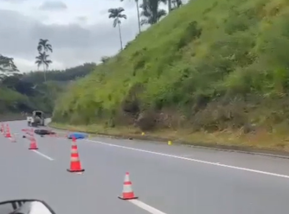 El ciudadano murió de manera instantánea tras accidentarse en una moto.