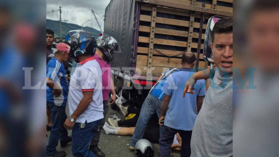 Las mujeres sufrieron lesiones de consideración y debieron trasladarlas de urgencia al hospital de Anserma.