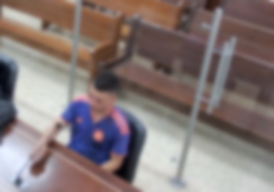 En audiencia, el hijo no aceptó los cargos y lo mandaron a prisión.