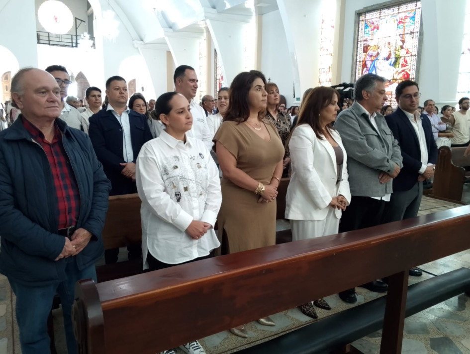 La conmemoración del centenario del Hospital San Vicente de Paúl de Anserma se realizó con una eucaristía.