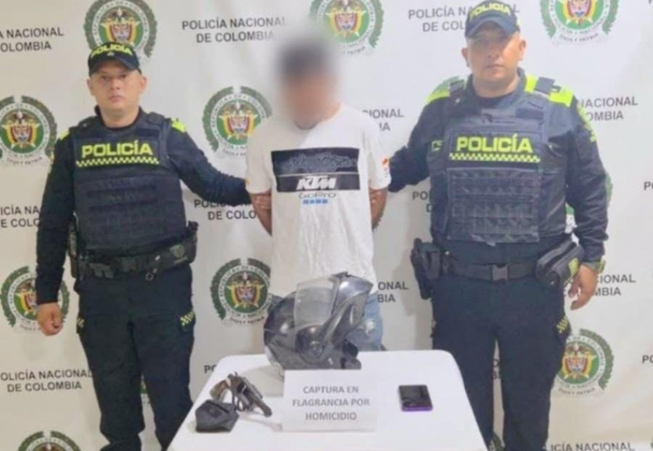 El supuesto sicario ya cuenta con antecedentes por delitos similares. Fue importante el llamado de la comunidad.