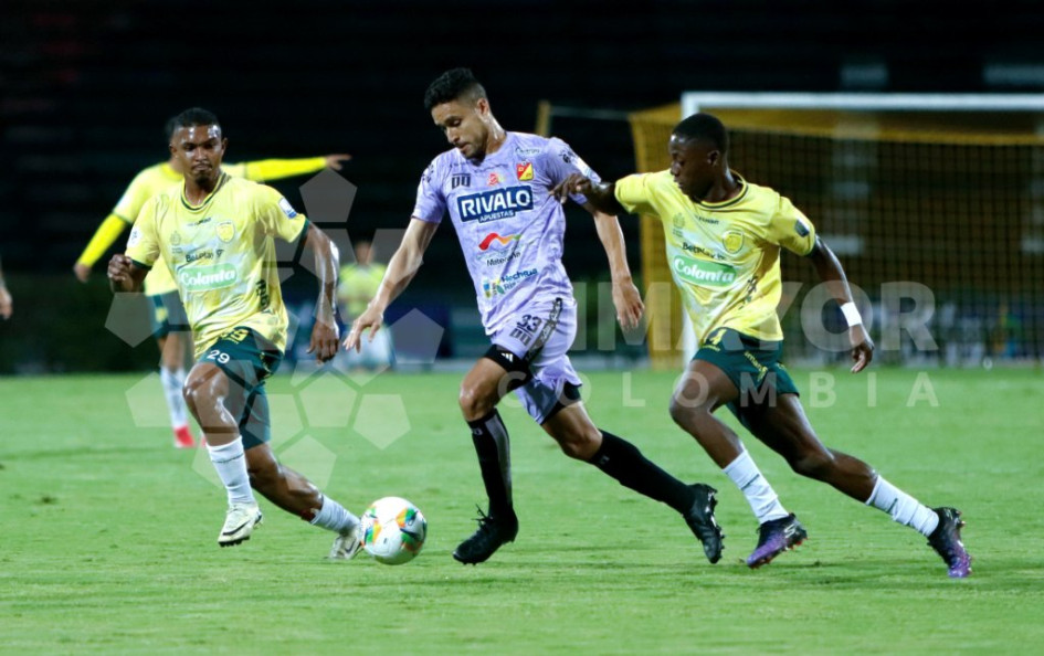 Deportivo Pereira empató contra Leones de visitante, después de tener una ventaja de 2 goles y un jugador de más