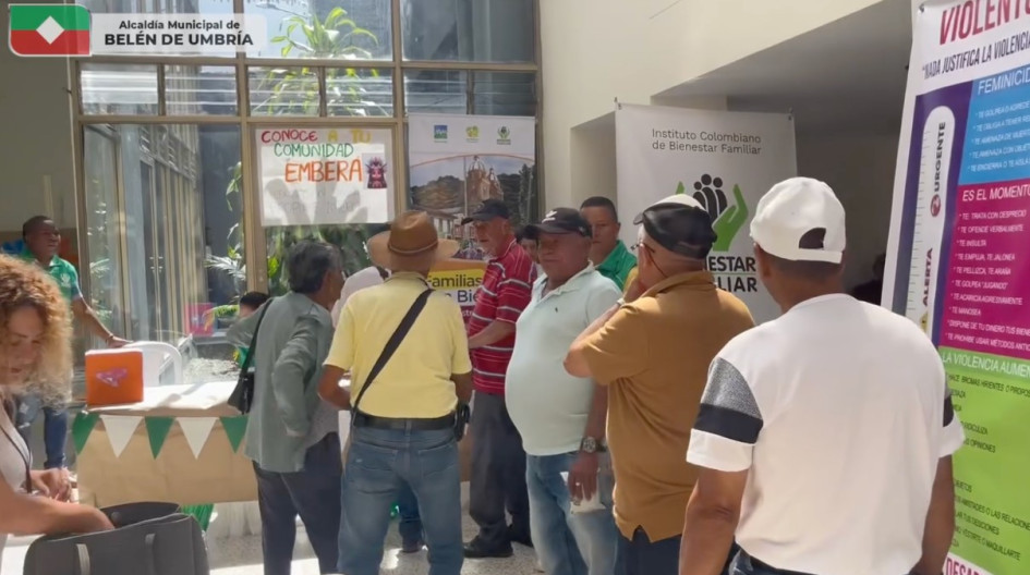 En el municipio de Belén de Umbría se realizó el primer encuentro descentralizado enfocado en la protección de los derechos de las mujeres