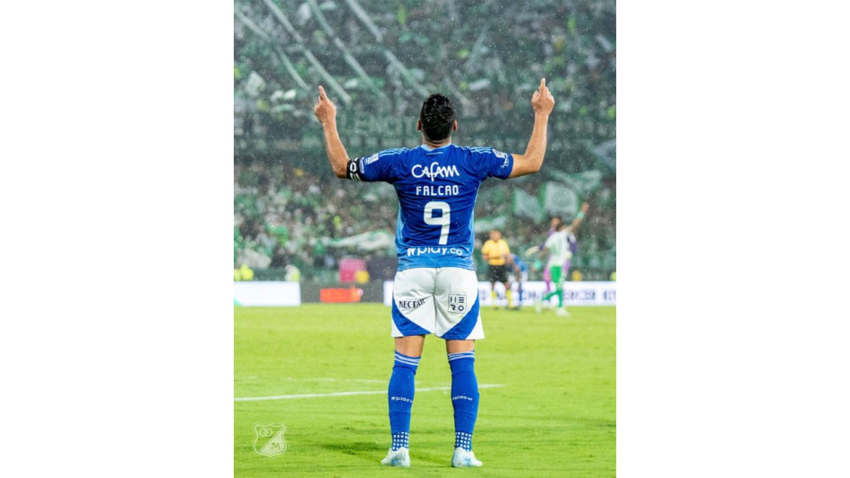 Falcao le dio la victoria a Millonarios en Medellín ante Atlético Nacional.