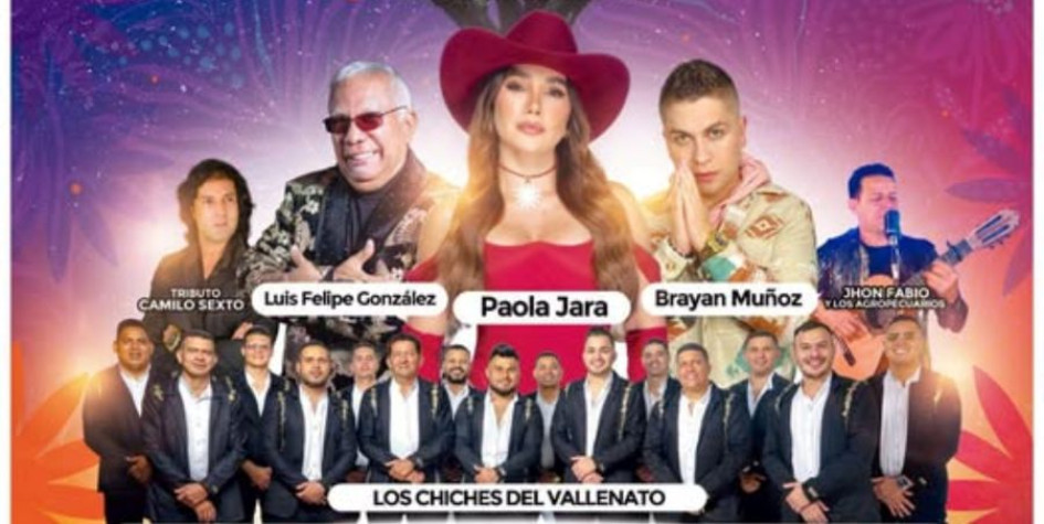 Estos son algunos de los artistas que estarán presentes en las celebraciones durante este mes.