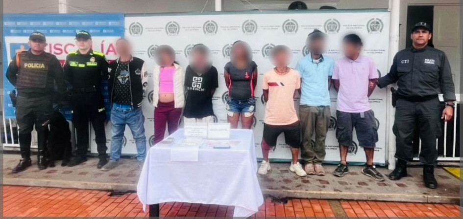 Desarticularon el grupo delincuencial común organizado (GDCO) Tous, dedicado al tráfico local de estupefacientes en la zona urbana de Santa Rosa de Cabal