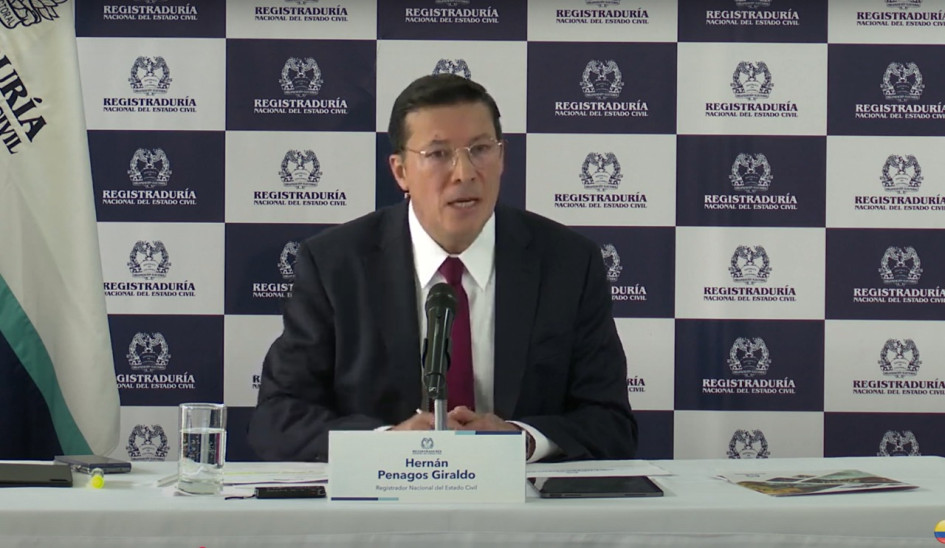 El caldense Hernán Penagos, registrador Nacional, deja en manos del Consejo de Estado o la Corte Constitucional la realización de la consulta popular que convocó el Gobierno Petro.