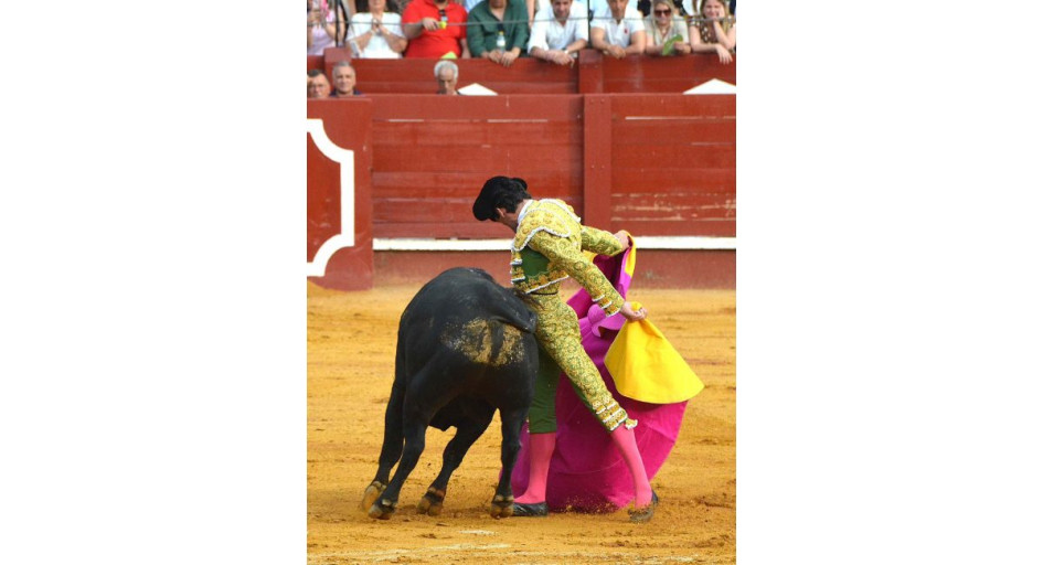 Juan Ortega en una de sus faenas.