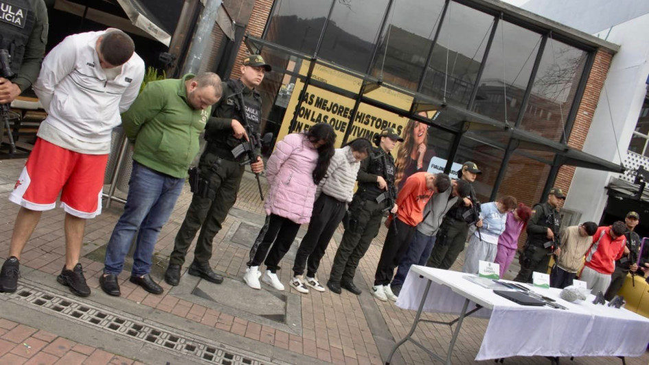 La banda se hacía llamar 'Los de la zona T'
