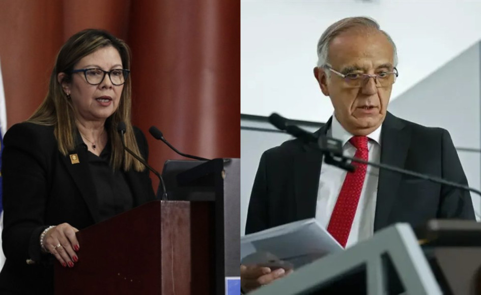 Luz Adriana Carmargo e Iván Velásquez.