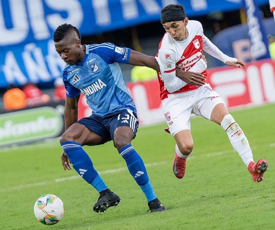 Millonarios y Santa Fe se enfrentaron en la primera fecha de los cuadrangulares. Ese día ganaron los azules con gol de Radamel Falcao García. Los Rojos fueron locales en aquella ocasión.