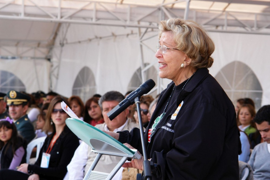 La ex primera dama colombiana Nydia Quintero, abuela del senador y precandiato presidencial Miguel Uribe Turbay, falleció este lunes en Bogotá a los 93 años