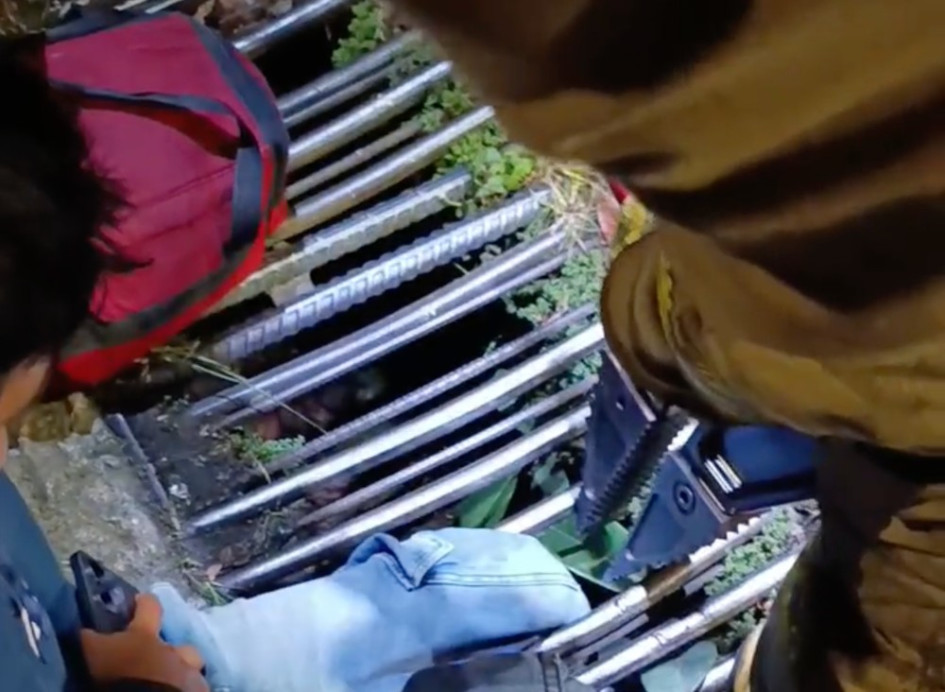 Después del rescate, el menor fue valorado en el sitio y no requirió traslado a un centro asistencial.