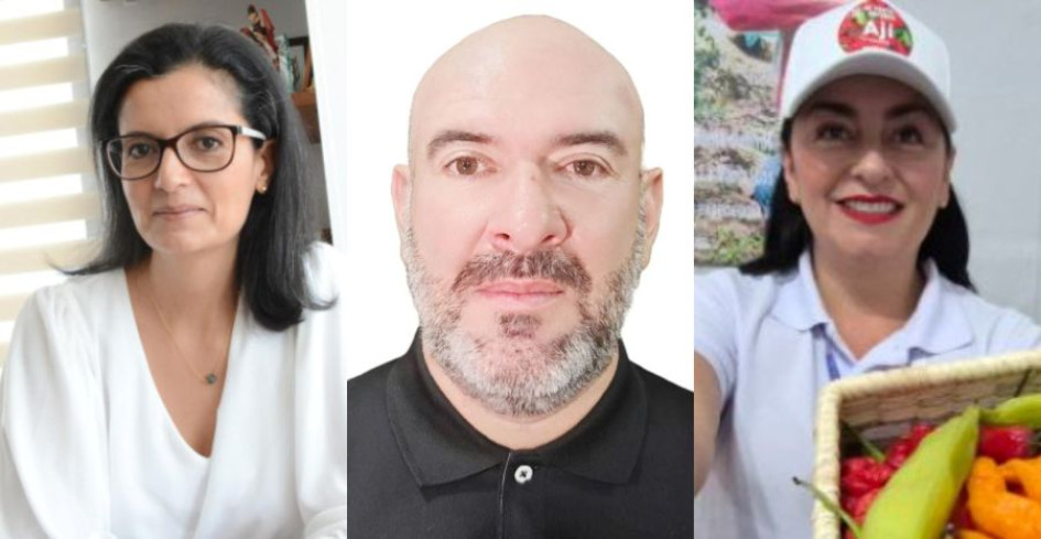 Lina María Ramírez Londoño, Andrés Felipe Aguirre Gómez y Isabel Cristina Quintero Rivera, nominados al Caldense del Año 2024. 