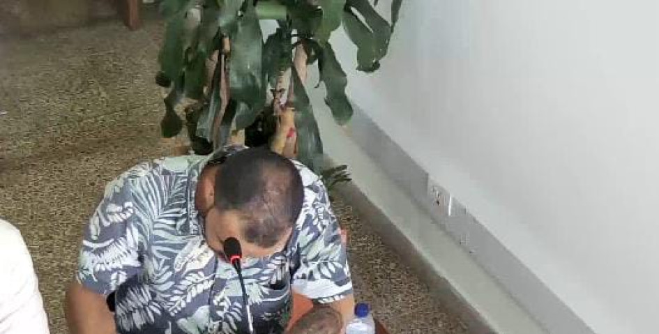 Foto|LA PATRIA El hombre señalado de robarle a los jefes.