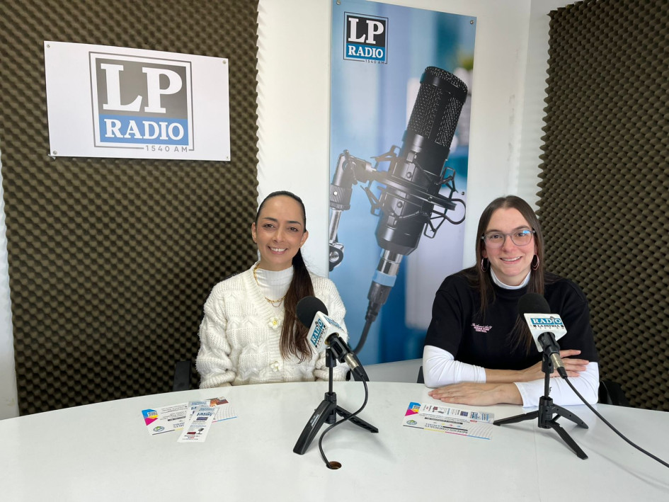 Sandra Valencia y Ana María Fayad Alzate del proyecto Become Glocal. 
