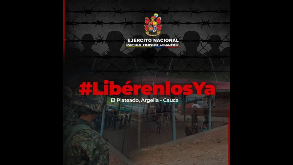 Imagen publicada por el ministro de Defensa, Pedro Sánchez.