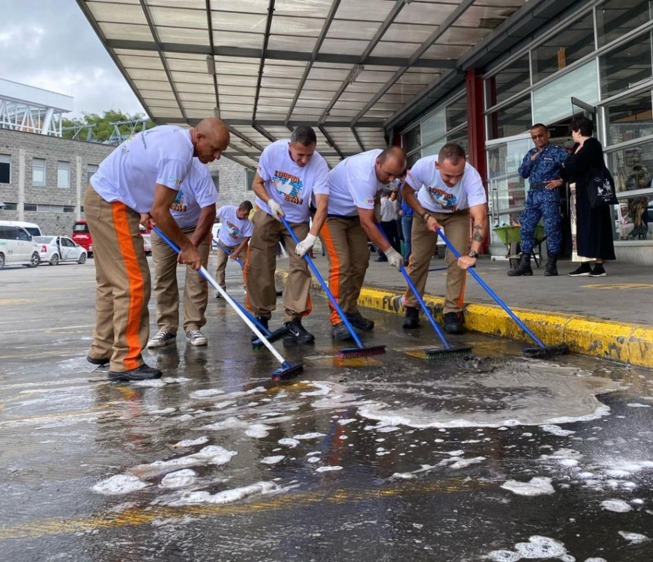 “¡Buena esa!” es una iniciativa social que se hizo en la Terminal de Transportes de Manizales con personas privadas de la libertad. 