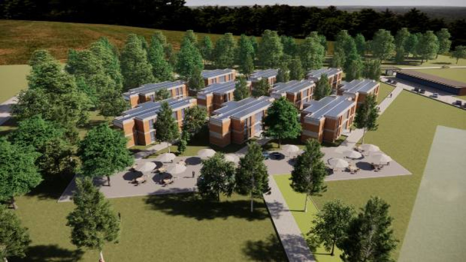 Imagen I Cortesía Universidad de Caldas I LA PATRIA  El proyecto de la U. de Caldas incluye 10 residencias universitarias y un edificio administrativo para 320 estudiantes.